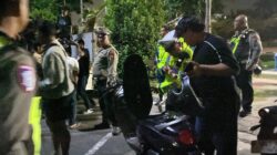 Operasi Gabungan Polda Kepri-Polresta Barelang, Puluhan Motor Knalpot Brong Ditilang