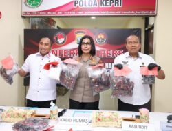 16 Kasus Narkoba Terungkap, Polda Kepri Amankan 17 Tersangka