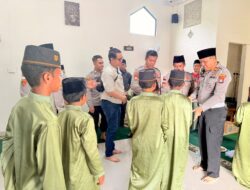 Kapolsek Nongsa Santuni Anak Yatim, Binrohtal Jadi Momentum Berbagi
