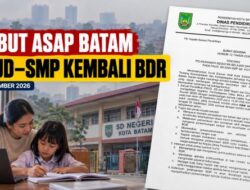 Kabut Asap Belum Reda, Siswa PAUD-SMP Batam Kembali Belajar dari Rumah