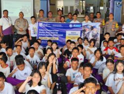 Satbinmas Polresta Barelang Sambangi Dua SMP, Kenalkan SPMB SMA Kemala Taruna Bhayangkara