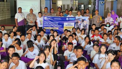 Satbinmas Polresta Barelang Sambangi Dua SMP, Kenalkan SPMB SMA Kemala Taruna Bhayangkara