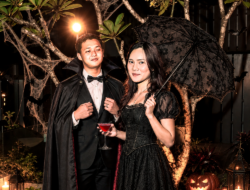 Bukan Pesta Horor, Halloween di Grand Mercure Batam Dibuat Romantis